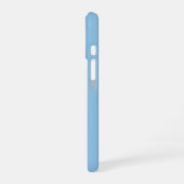 Erdnüsse | Blauer Waldstock iPhone 16 Hülle (Linke Seite)