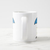 Erdnüsse | Blauer Waldstock Jumbo-Tasse (Rückseite)