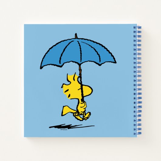 Erdnüsse | Blauer Waldstock Notizblock (Rückseite)