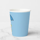 Erdnüsse | Blauer Waldstock Pappbecher (Links)