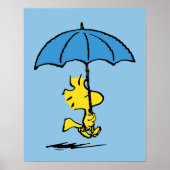 Erdnüsse | Blauer Waldstock Poster (Vorne)