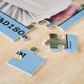 Erdnüsse | Blauer Waldstock Puzzle (Seite)