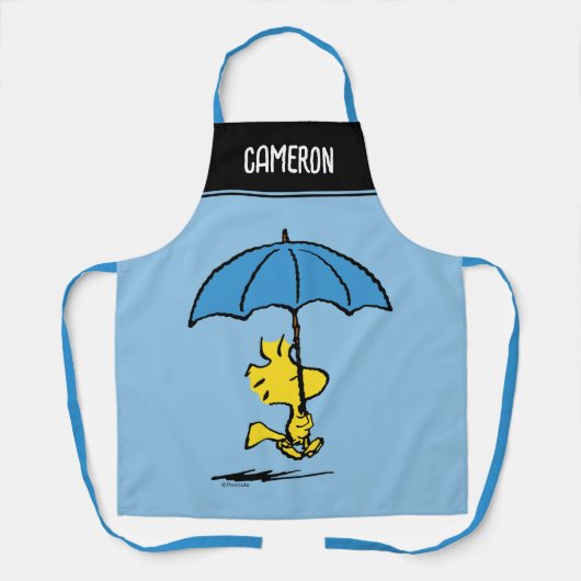 Erdnüsse | Blauer Waldstock Schürze (Vorderseite)