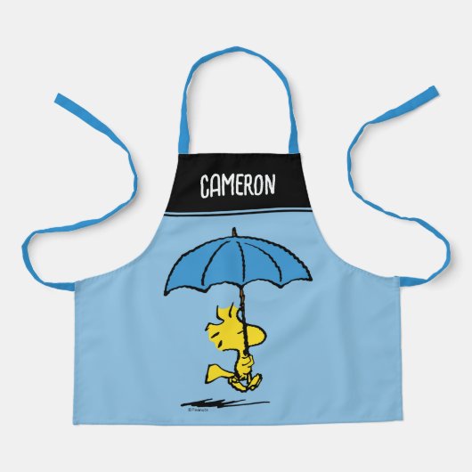 Erdnüsse | Blauer Waldstock Schürze (Vorderseite)