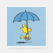 Erdnüsse | Blauer Waldstock Serviette (Vorderseite)