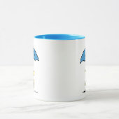 Erdnüsse | Blauer Waldstock Tasse (Zentrum)
