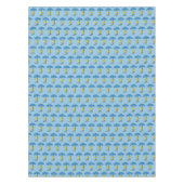 Erdnüsse | Blauer Waldstock Tischdecke (Vorderseite)