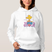 Erdnüsse | Blume aus Holz Hoodie (Vorderseite)