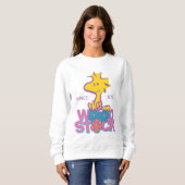 Erdnüsse | Blume aus Holz Sweatshirt (Vorne ganz)