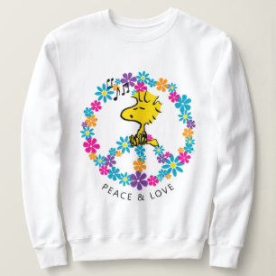Erdnüsse Blume Holz Sweatshirt