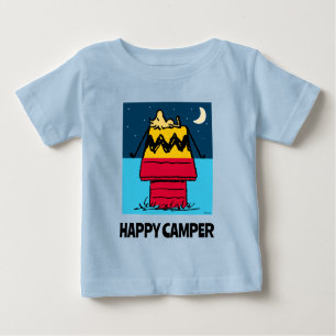 Erdnüsse   Camping aus Holz Baby T-shirt