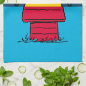 Erdnüsse | Camping aus Holz Geschirrtuch (Gefaltet)