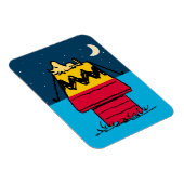 Erdnüsse | Camping aus Holz Magnet (Rechte Seite)