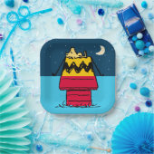 Erdnüsse | Camping aus Holz Pappteller (Party)