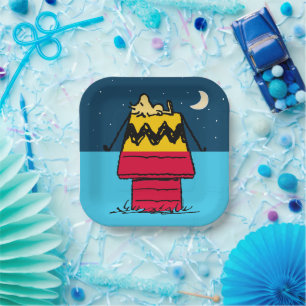 Erdnüsse Camping aus Holz Pappteller