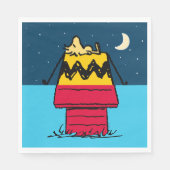 Erdnüsse | Camping aus Holz Serviette (Vorderseite)