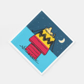 Erdnüsse | Camping aus Holz Serviette (Ecke)