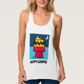 Erdnüsse | Camping aus Holz Tank Top (Vorderseite)