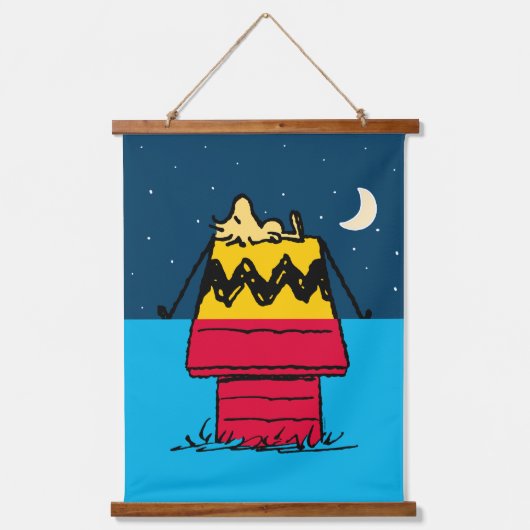 Erdnüsse | Camping aus Holz Wandteppich Mit Holzrahmen (Vorderseite)