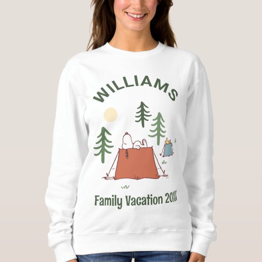 Erdnüsse | Camping Familienurlaub Sweatshirt (Vorderseite)