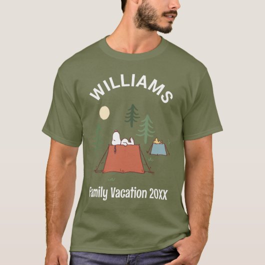 Erdnüsse | Camping Familienurlaub T-Shirt (Vorderseite)