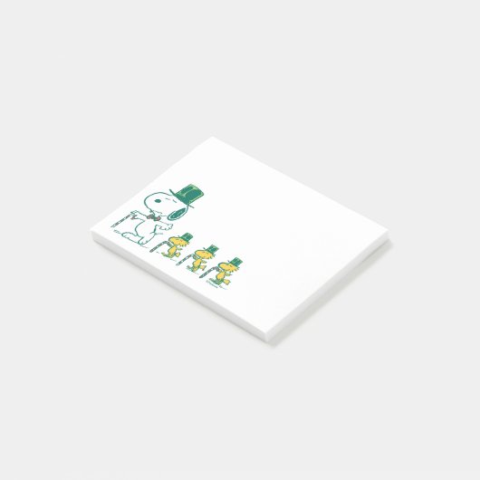 Erdnüsse | Candy Cane Süssen Post-it Klebezettel (angewinkelt)