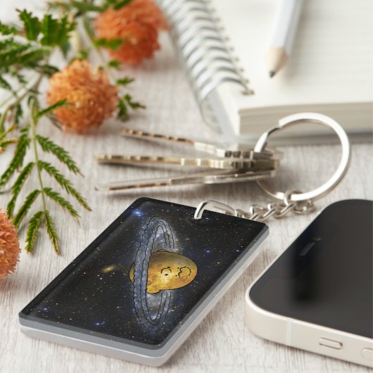 Erdnüsse | Charlie Brown ausgeteilt Schlüsselanhänger (Vorderseite rechts)