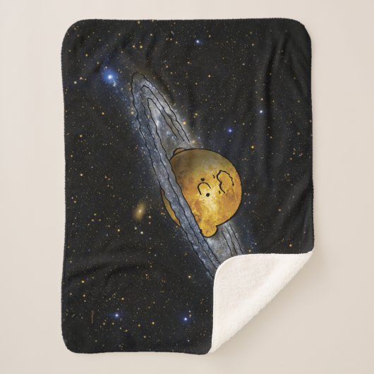 Erdnüsse | Charlie Brown ausgeteilt Sherpadecke (Vorderseite)