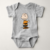 Erdnüsse | Charlie Brown Baby Strampler (Vorderseite)