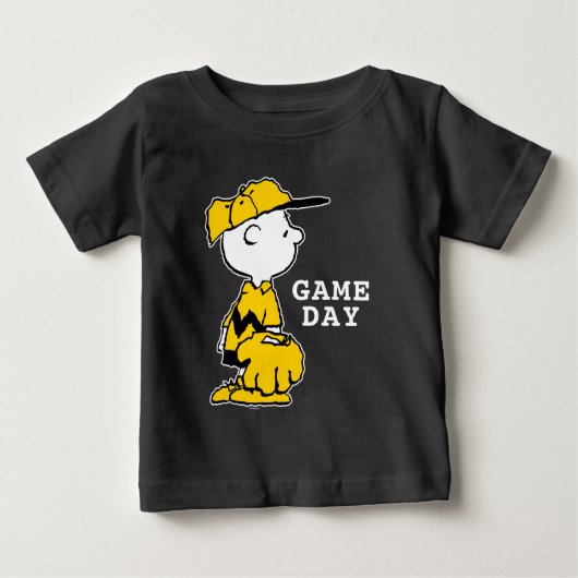Erdnüsse | Charlie Brown Baseball Game Baby T-shirt (Vorderseite)