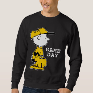 Erdnüsse   Charlie Brown Baseball Game Sweatshirt