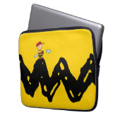 Erdnüsse | Charlie Brown Baseball Laptopschutzhülle (Vorderseite Links)