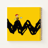 Erdnüsse | Charlie Brown Baseball Notizblock (Rückseite)