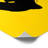 Erdnüsse | Charlie Brown Baseball Poster (Ecke)