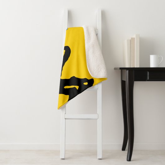 Erdnüsse | Charlie Brown Baseball Sherpadecke (Beispiel)