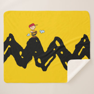 Erdnüsse   Charlie Brown Baseball Sherpadecke