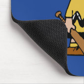 Erdnüsse | Charlie Brown Baseball Smile Mousepad (Ecke)