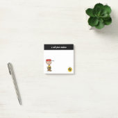 Erdnüsse | Charlie Brown Baseball Smile Post-it Klebezettel (Büro)