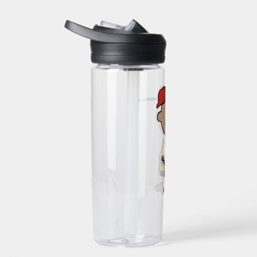 Erdnüsse | Charlie Brown Baseball Smile Trinkflasche (Rechts)