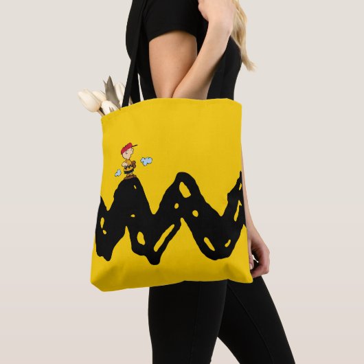 Erdnüsse | Charlie Brown Baseball Tasche (Von Nahem)