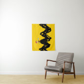 Erdnüsse | Charlie Brown Baseball Wandteppich (Beispiel)