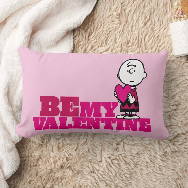 Erdnüsse | Charlie Brown be My Valentine Lendenkissen (Decke)