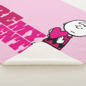 Erdnüsse | Charlie Brown be My Valentine Sherpadecke (3/4)