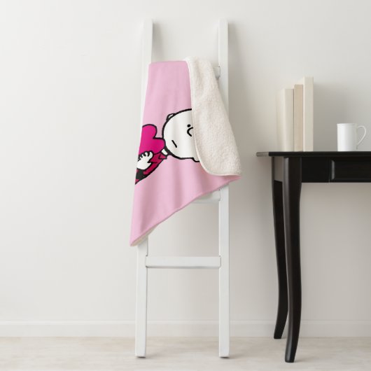 Erdnüsse | Charlie Brown be My Valentine Sherpadecke (Beispiel)