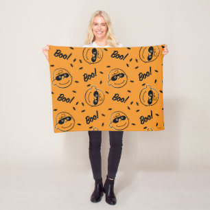 Erdnüsse Charlie Brown Boo! Muster Fleecedecke