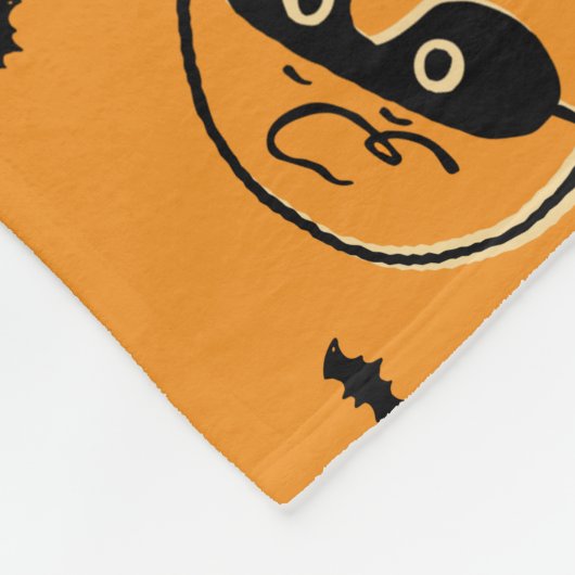 Erdnüsse | Charlie Brown Boo! Muster Fleecedecke (Ecke)