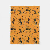 Erdnüsse | Charlie Brown Boo! Muster Fleecedecke (Vorderseite)