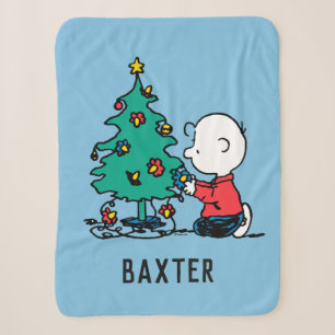 Erdnüsse Charlie Brown Christmas Lights Sherpadecke