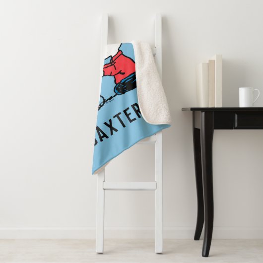 Erdnüsse | Charlie Brown Christmas Lights Sherpadecke (Beispiel)