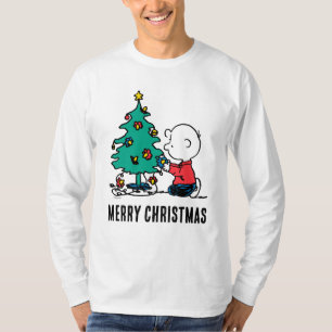 Erdnüsse Charlie Brown Christmas Lights T-Shirt